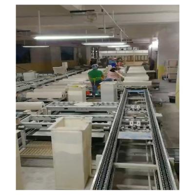 Κίνα heat resistant automatic sink and toliet assembly line conveyor assembly line automatic toilet production line προς πώληση