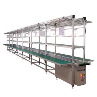 China Factory Conveyor Belt Heat Resistant Aluminum Assembly Line PVC Belt Conveyor for sale