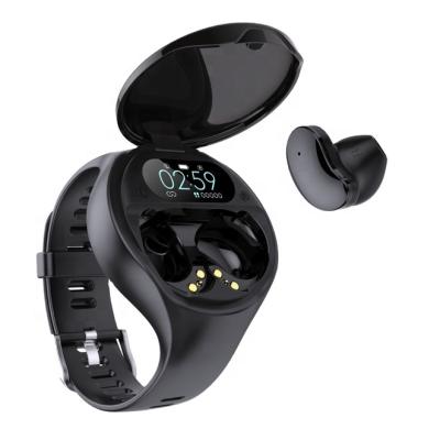 China New factory design W1 professional smart watch headset In-ear two-in-one multi-function wristwatch for sale