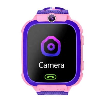 China Factory Wholesale Hottest Selling Q12 Kids Phone Touch Screen Smart Watch SOS Books Tracker SIM Card Visual Waterproof Camera Children for sale