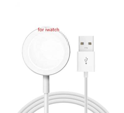 China Slim Ultra 2021 Latest Smart Watch Magnetic Wireless Charger Series 5 4 3 2 1 USB Magnetic Watch Charging Cable for sale