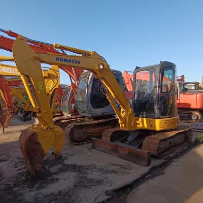 중국 사전 소유 KOMATSU PC55MR 수압 발굴기 5톤 5500 KG 28.5KW 3200 시간 판매용