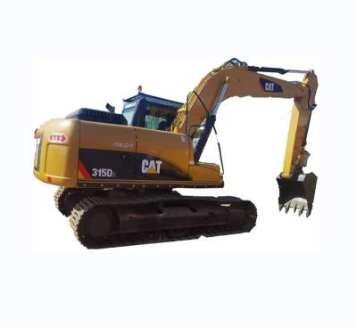 China Yellow Cat 315D Excavator 20T 1M Balde 91kW Potência 3500 horas de trabalho Shanghai Yard à venda