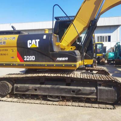 China Excavadora CAT 320D 1M Capacidade de balde 20T Peso operacional Horas de trabalho baixas à venda