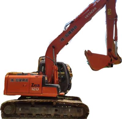 China Refurbished Hitachi ZX120 Excavator Isuzu Engine 65 kW Power 20T Operating Weight for sale