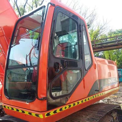 China Excavadora hidráulica Doosan 10T 0,8m Capacidade de balde 22000KG Peso da máquina 108KW Potência à venda