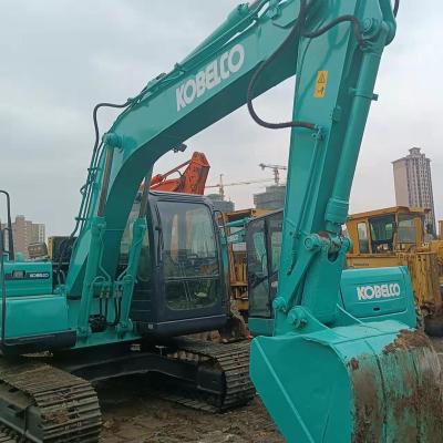 China Horários baixos Excavadora Kobelco Custom Azul 14 toneladas 0,57m3 Capacidade de balde à venda