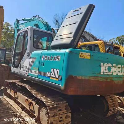 Chine Excavatrice Kobelco personnalisée utilisée 107 kW Moteur Mitsubishi 20 tonnes 0,8m2 Capacité de seau à vendre