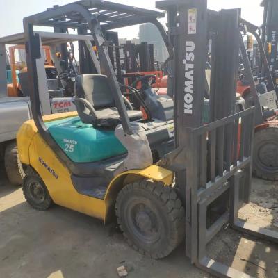 China Used Komatsu Forklift for Advertising Company Diesel Engine Customizable Fork Length and Hot Product 2019 for sale