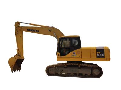 Китай 20 тонн Komatsu гидравлический экскаватор 107KW 3800 часов в Испании Желтый продается