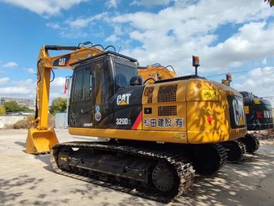 China Gebruikte CAT 20-ton 1.2M Caterpillar CAT320D2 Graafmachine gele laagste uren te koop Te koop