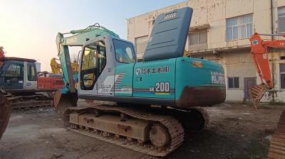 China Personalizado 20t Usado Kobelco 200-6 injeção Excavadora hidráulica MITSUBISHI Motor 0,8m Capacidade de balde à venda