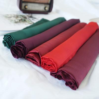 China Wholesale Solid Color 108cm Width 19MM/22MM/25MM Organic Smooth Soft Stretch Satin Pure Silk Fabric 100% Real for sale