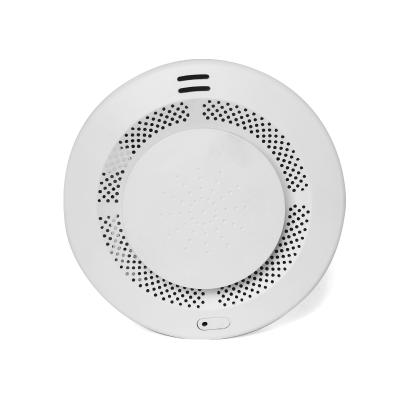 China Tuya WiFi Remote Control Household Fire Smoke Detection Device Smart Alarm Detector Sensor App Controlled For Home Security for sale