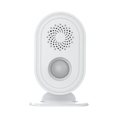 China 2021 fashion 2.4G doorbell wifi motion burglar alarm controlled by Tuya for sale