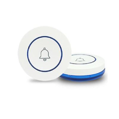 China 50-80 meters; Wireless Doorbell RF433 Doorbell Button Pair with Alarm System Panel by Tuya App Control for sale