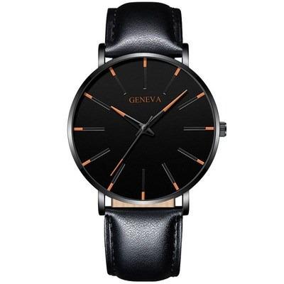 China Customization Classic Quartz Watch Men's Unisex Quartz Watch Fashion Leather Watches for sale