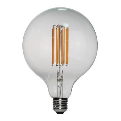 China G80 LED filament led bulb clear frosted milky amber 4w 6w 8w decorative led lights 230v G95 g80led filament bulb for sale