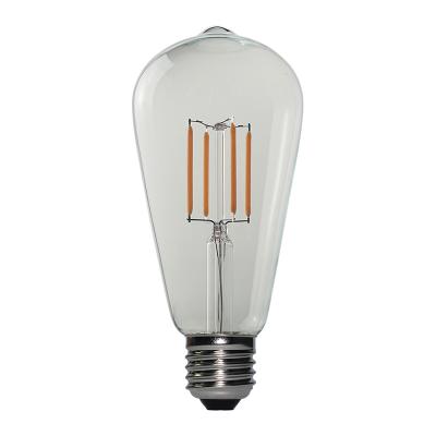 China ST64 LED filament led bulb led decorative led bulbs edison vintage ST64 Dimmable 6000k 220v led bulb for sale