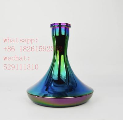 China Hookah bulb hookah base flask shisha handmade electroplating glass vase for sale