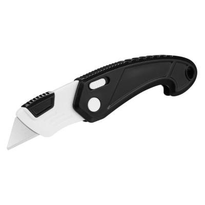 China Quick-change Plastic ABS and PC Safety Pocket Folding Back Knife for sale