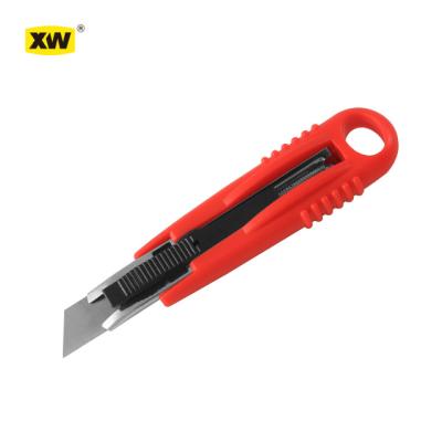 China Quick-Change ABS Plastic Pocket Ergonomic Handle Safety Retractable Knives for sale