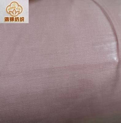 China Organic Cheap Price A Grade Cotton Linen Plain Dyed Stock Solids Fabric for sale