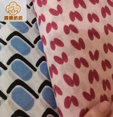 China New Designs Organic Cotton 9088 Voile Print Cheap Price 100% Stock Fabric High Quality for sale