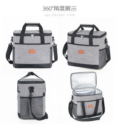 China OEM Eco-friendlyshopping Waterproof Portable Bag Elephant Insulated Durable Cotton Canvas Lunch Cooler Bag Customized Termal Food Cooler Bag for sale