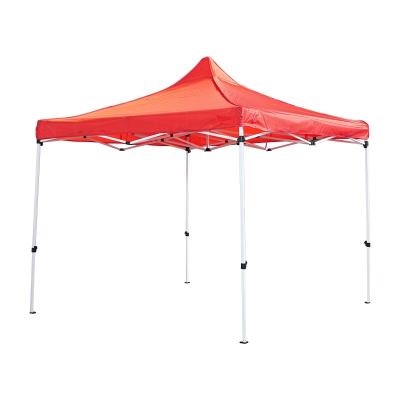 China 3*3 C outdoor advertising rainproof automatic tent printing shade quadruped tent telescopic rain stand umbrella parking lot for sale