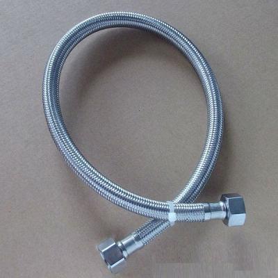 China Connecting Aluminum Wire Woven Flexible Toilet Hose for sale