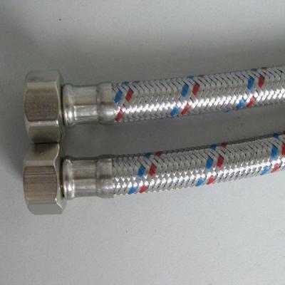 China Flexible Toilet Tubing Wire Connecting Stainless Steel Mesh Pipe for sale