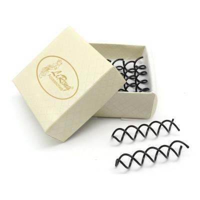 China Lirong 6Pcs Hair Decoration Twist Screw Hair Pins/Spiral Hair Pins/Non Stripe Rounded Tips For Hair Bun Decoration For Women And Girls for sale