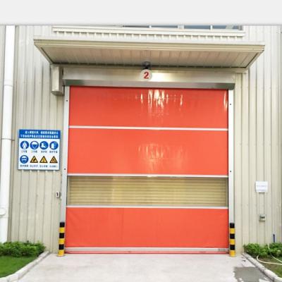 China industrial sliding automatic fast shutter roll up door for warehouse for sale