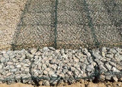 China Caixa de rede de arame Gabion resistente à ferrugem de colchão de rio Galfan Gabion Box Fabricantes à venda