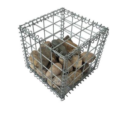 Chine European Conformity Galvanized Galfan Weld Mesh Panel Balcony Landscape Stone Cage Fence à vendre