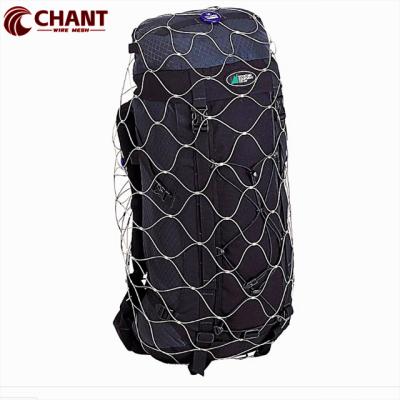 China Silber 304 316L Edelstahl-Ferrule-Typ Drahtseilnetz für Rucksack- und Taschenschutz zu verkaufen