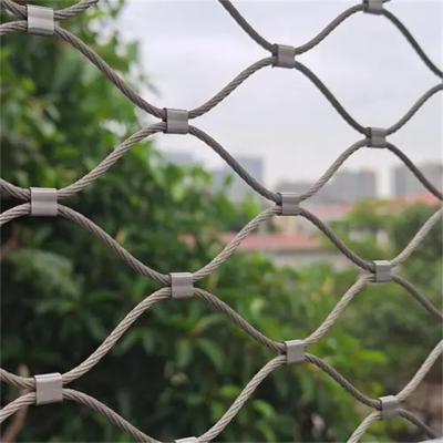 China 304 316l de acero inoxidable cable anudado X-Trend Aviary Wire Mesh & Zoo Mesh Larga vida útil en venta