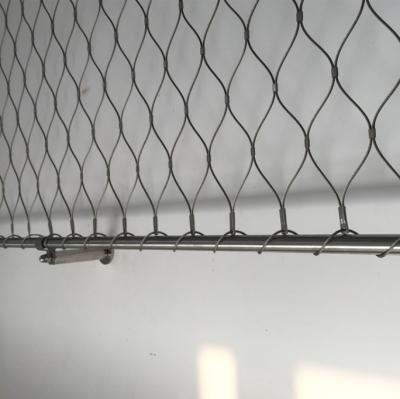 Κίνα Προσαρμοσμένο Balustrade Cable Mesh Diamond Mesh Προσανατολισμός για Προσαρμοσμένο σε πλάτος και μήκος προς πώληση