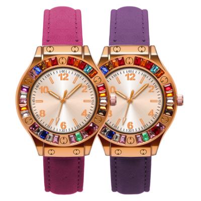 China Alarm High Grade Sport Fashion Leather Women Watches Custom Your Logo Cheap Classic Watches for sale