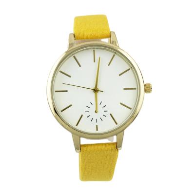 China Fashion Men's And Women's Quartz Wrist Watch Factory Wholesale Non-Specific Simple Large Dial for sale