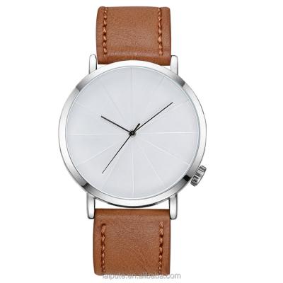 China Non-Specific Promotion Men Watches Minimalist Leather Strap Design Watch Watches Man for sale