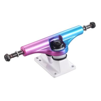 China Professional Skater 7 High Quality Eco Friendly 5.5 Inch Aluminum Alloy Road Drag Skateboard Truck for sale