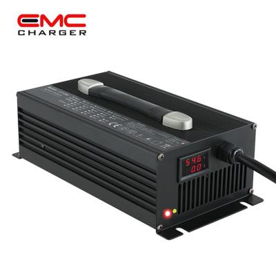 China 12V 50A Aluminium Alloy with Fan lithium battery charger for electric vehicle CE for sale