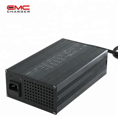 China 12V 40A Aluminium Alloy with Fan lithium battery charger for E-forklift CE for sale