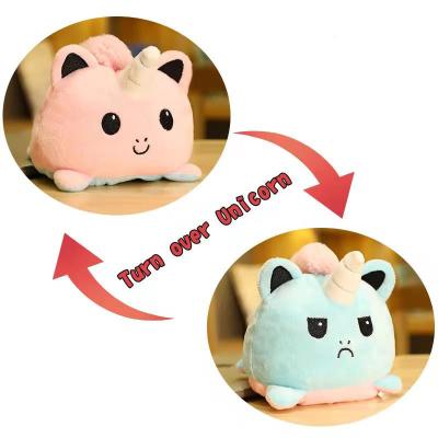 China Gift/Funny Hot Selling Reversible Pet Toys Stuffed Animal Toy/Decoration Mini Unicorn Toys As Gifts for sale