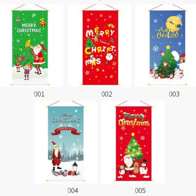 China Fabric Cloth Holiday Party Decoration Banner Merry Christmas Decoration Banner for sale