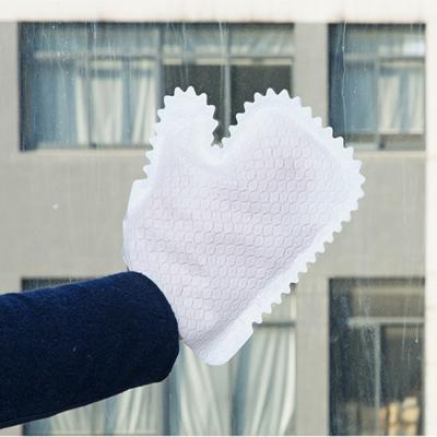 China High Quality Eco - Friendly Disposable Spunlace Nonwoven Cleaning Gloves for sale