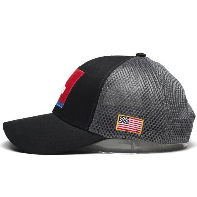 China JOINT 6 Panel Adult Mesh Cheap Custom Adjustable Soft Baseball Cap for sale