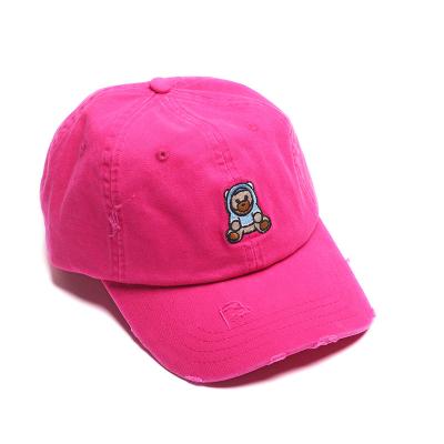 China Wholesale Custom Unstructured Baseball Cap Distressed Dad Hats COMMON for sale